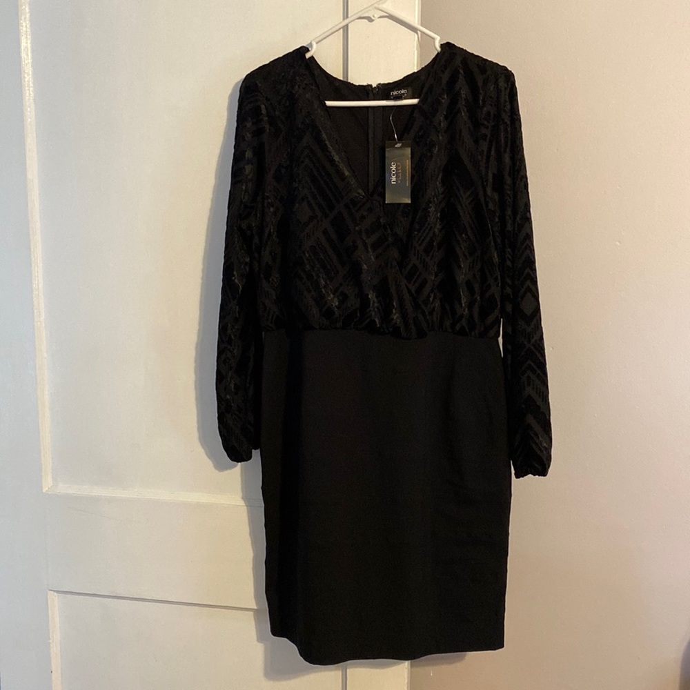 Nicole by Nicole Miller black dress